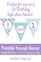 Mermaid Party Banner